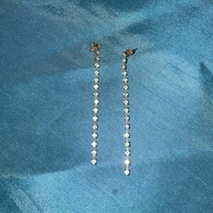 Rhinestone earrings